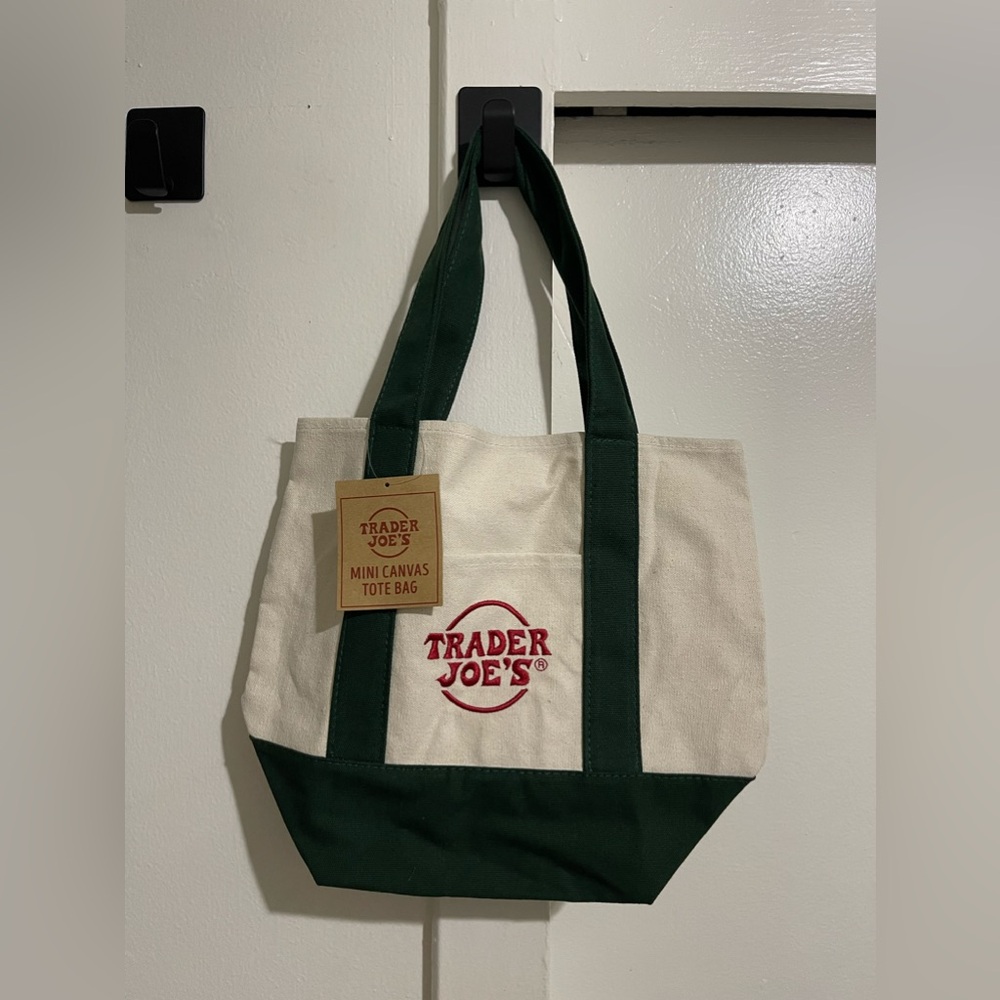 Trader Joe’s Mini Tote Bag (Green)